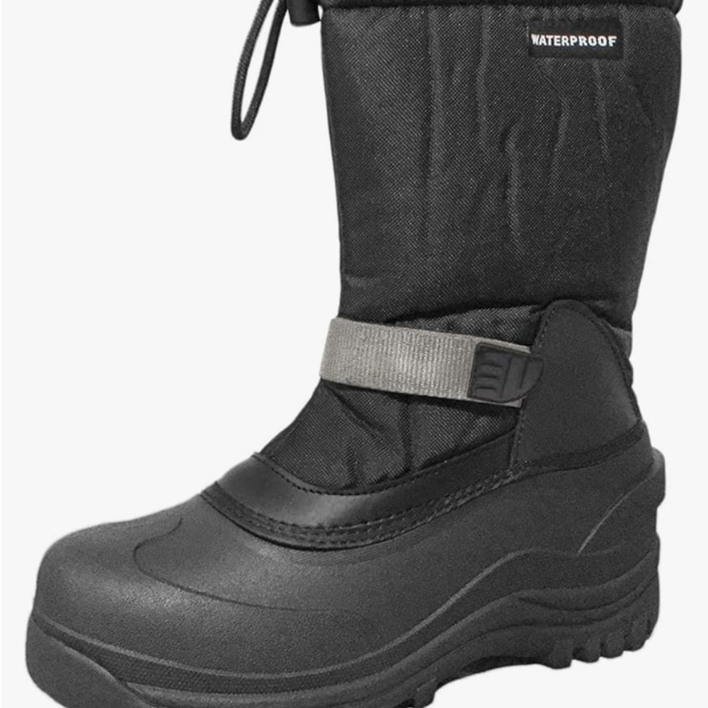 Climatex Men’s Black Waterproof Winter Boots 8.5 New With Tags NWT